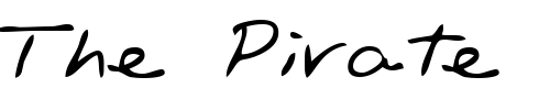 Font : EvansHand-Regular Custom Text : The Pirate Way Test your own text here Click to download or to view this font on a tshirt that can be custom printed in Bali