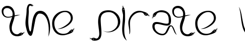 Font : EveSSK Custom Text : The Pirate Way Test your own text here Click to download or to view this font on a tshirt that can be custom printed in Bali
