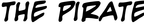 Font : EvilGenius-BB-Bold Custom Text : The Pirate Way Test your own text here Click to download or to view this font on a tshirt that can be custom printed in Bali