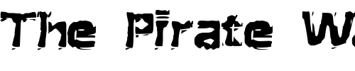 Font : Extraction-BRK Custom Text : The Pirate Way Test your own text here Click to download or to view this font on a tshirt that can be custom printed in Bali