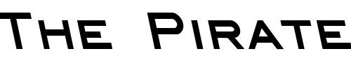 Font : EyechartBackslant-Bold Custom Text : The Pirate Way Test your own text here Click to download or to view this font on a tshirt that can be custom printed in Bali