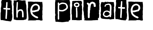 Font : FB-Pink Custom Text : The Pirate Way Test your own text here Click to download or to view this font on a tshirt that can be custom printed in Bali