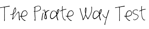 Font : FB-Sprinkles Custom Text : The Pirate Way Test your own text here Click to download or to view this font on a tshirt that can be custom printed in Bali
