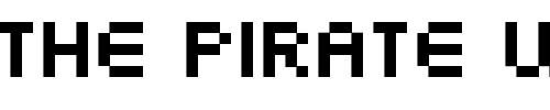 Font : FFF-Atlantis-Condensed Custom Text : The Pirate Way Test your own text here Click to download or to view this font on a tshirt that can be custom printed in Bali