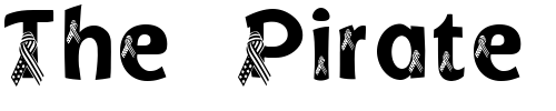 Font : FP-UnityRibbon-LSF Custom Text : The Pirate Way Test your own text here Click to download or to view this font on a tshirt that can be custom printed in Bali
