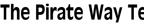Font : FZ-BASIC-1-COND Custom Text : The Pirate Way Test your own text here Click to download or to view this font on a tshirt that can be custom printed in Bali