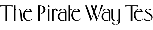 Font : FZ-BASIC-10 Custom Text : The Pirate Way Test your own text here Click to download or to view this font on a tshirt that can be custom printed in Bali