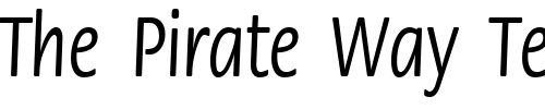 Font : FZ-BASIC-17-COND Custom Text : The Pirate Way Test your own text here Click to download or to view this font on a tshirt that can be custom printed in Bali
