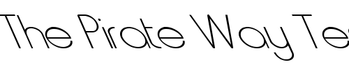 Font : FZ-BASIC-20-LEFTY Custom Text : The Pirate Way Test your own text here Click to download or to view this font on a tshirt that can be custom printed in Bali