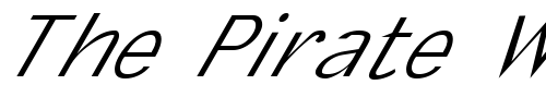 Font : FZ-BASIC-21-ITALIC Custom Text : The Pirate Way Test your own text here Click to download or to view this font on a tshirt that can be custom printed in Bali