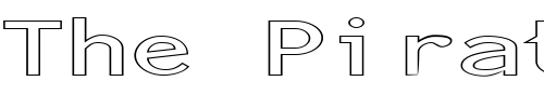 Font : FZ-BASIC-23-HOLLOW-EX Custom Text : The Pirate Way Test your own text here Click to download or to view this font on a tshirt that can be custom printed in Bali