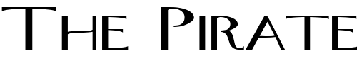 Font : FZ-BASIC-26-EX Custom Text : The Pirate Way Test your own text here Click to download or to view this font on a tshirt that can be custom printed in Bali
