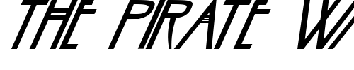 Font : FZ-BASIC-30-ITALIC Custom Text : The Pirate Way Test your own text here Click to download or to view this font on a tshirt that can be custom printed in Bali