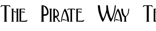Font : FZ-BASIC-33 Custom Text : The Pirate Way Test your own text here Click to download or to view this font on a tshirt that can be custom printed in Bali