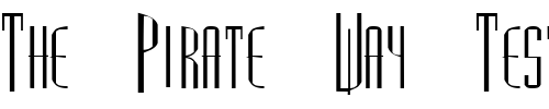 Font : FZ-BASIC-38-EX Custom Text : The Pirate Way Test your own text here Click to download or to view this font on a tshirt that can be custom printed in Bali