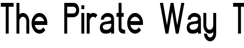 Font : FZ-BASIC-4-COND Custom Text : The Pirate Way Test your own text here Click to download or to view this font on a tshirt that can be custom printed in Bali