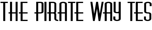 Font : FZ-BASIC-40-EX Custom Text : The Pirate Way Test your own text here Click to download or to view this font on a tshirt that can be custom printed in Bali