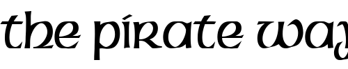 Font : FZ-BASIC-43-COND Custom Text : The Pirate Way Test your own text here Click to download or to view this font on a tshirt that can be custom printed in Bali