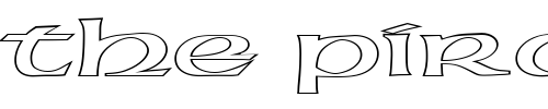 Font : FZ-BASIC-43-HOLLOW-EX Custom Text : The Pirate Way Test your own text here Click to download or to view this font on a tshirt that can be custom printed in Bali