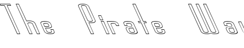 Font : FZ-BASIC-44-HOLLOW-LEFTY Custom Text : The Pirate Way Test your own text here Click to download or to view this font on a tshirt that can be custom printed in Bali