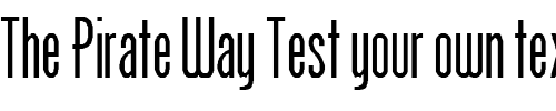 Font : FZ-BASIC-51-EX Custom Text : The Pirate Way Test your own text here Click to download or to view this font on a tshirt that can be custom printed in Bali