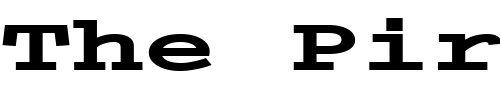 Font : FZ-BASIC-54-EX Custom Text : The Pirate Way Test your own text here Click to download or to view this font on a tshirt that can be custom printed in Bali