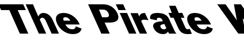 Font : FZ-BASIC-56-LEFTY Custom Text : The Pirate Way Test your own text here Click to download or to view this font on a tshirt that can be custom printed in Bali