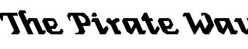 Font : FZ-GOTHIC-2-LEFTY Custom Text : The Pirate Way Test your own text here Click to download or to view this font on a tshirt that can be custom printed in Bali