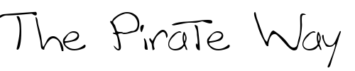 Font : FZ-HAND-12 Custom Text : The Pirate Way Test your own text here Click to download or to view this font on a tshirt that can be custom printed in Bali