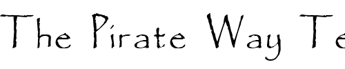 Font : FZ-HAND-16 Custom Text : The Pirate Way Test your own text here Click to download or to view this font on a tshirt that can be custom printed in Bali