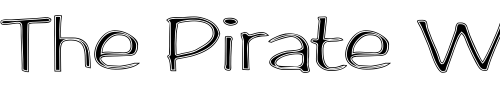 Font : FZ-HAND-2-CONTOUR Custom Text : The Pirate Way Test your own text here Click to download or to view this font on a tshirt that can be custom printed in Bali