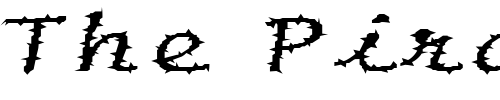 Font : FZ-HAND-20-SPIKED-EX Custom Text : The Pirate Way Test your own text here Click to download or to view this font on a tshirt that can be custom printed in Bali