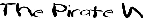 Font : FZ-HAND-22-MANGLED-EX Custom Text : The Pirate Way Test your own text here Click to download or to view this font on a tshirt that can be custom printed in Bali