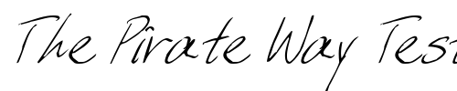Font : FZ-HAND-6-ITALIC Custom Text : The Pirate Way Test your own text here Click to download or to view this font on a tshirt that can be custom printed in Bali