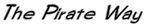 Font : FZ-HAND-7-CONTOUR-ITALIC Custom Text : The Pirate Way Test your own text here Click to download or to view this font on a tshirt that can be custom printed in Bali