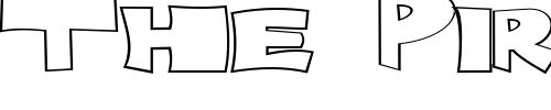 Font : FZ-JAZZY-10-HOLLOW-EX Custom Text : The Pirate Way Test your own text here Click to download or to view this font on a tshirt that can be custom printed in Bali