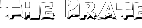 Font : FZ-JAZZY-10-SHADOW Custom Text : The Pirate Way Test your own text here Click to download or to view this font on a tshirt that can be custom printed in Bali