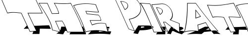 Font : FZ-JAZZY-10-SHADOW-LEFTY Custom Text : The Pirate Way Test your own text here Click to download or to view this font on a tshirt that can be custom printed in Bali