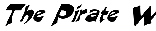 Font : FZ-JAZZY-11-ITALIC Custom Text : The Pirate Way Test your own text here Click to download or to view this font on a tshirt that can be custom printed in Bali