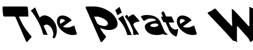 Font : FZ-JAZZY-11-LEFTY Custom Text : The Pirate Way Test your own text here Click to download or to view this font on a tshirt that can be custom printed in Bali