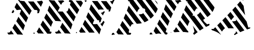 Font : FZ-JAZZY-13-STRIPED-ITALIC Custom Text : The Pirate Way Test your own text here Click to download or to view this font on a tshirt that can be custom printed in Bali