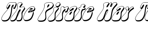 Font : FZ-JAZZY-14-3D-ITALIC Custom Text : The Pirate Way Test your own text here Click to download or to view this font on a tshirt that can be custom printed in Bali