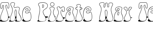 Font : FZ-JAZZY-14-SHADOW Custom Text : The Pirate Way Test your own text here Click to download or to view this font on a tshirt that can be custom printed in Bali