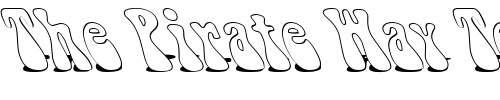 Font : FZ-JAZZY-14-SHADOW-LEFTY Custom Text : The Pirate Way Test your own text here Click to download or to view this font on a tshirt that can be custom printed in Bali