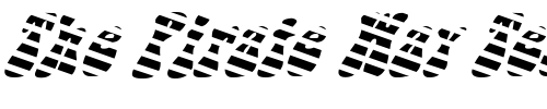 Font : FZ-JAZZY-14-STRIPED-ITALIC Custom Text : The Pirate Way Test your own text here Click to download or to view this font on a tshirt that can be custom printed in Bali