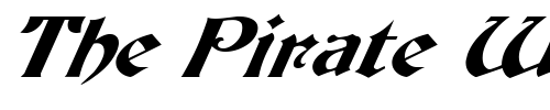 Font : FZ-JAZZY-19-ITALIC Custom Text : The Pirate Way Test your own text here Click to download or to view this font on a tshirt that can be custom printed in Bali