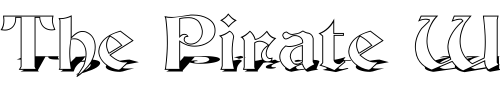 Font : FZ-JAZZY-19-SHADOW Custom Text : The Pirate Way Test your own text here Click to download or to view this font on a tshirt that can be custom printed in Bali