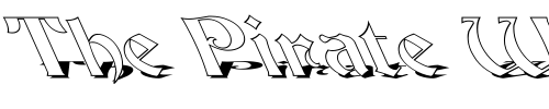 Font : FZ-JAZZY-19-SHADOW-LEFTY Custom Text : The Pirate Way Test your own text here Click to download or to view this font on a tshirt that can be custom printed in Bali
