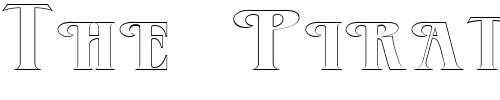 Font : FZ-JAZZY-23-HOLLOW-EX Custom Text : The Pirate Way Test your own text here Click to download or to view this font on a tshirt that can be custom printed in Bali