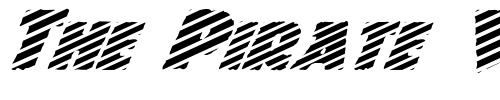 Font : FZ-JAZZY-24-STRIPED-ITALIC Custom Text : The Pirate Way Test your own text here Click to download or to view this font on a tshirt that can be custom printed in Bali